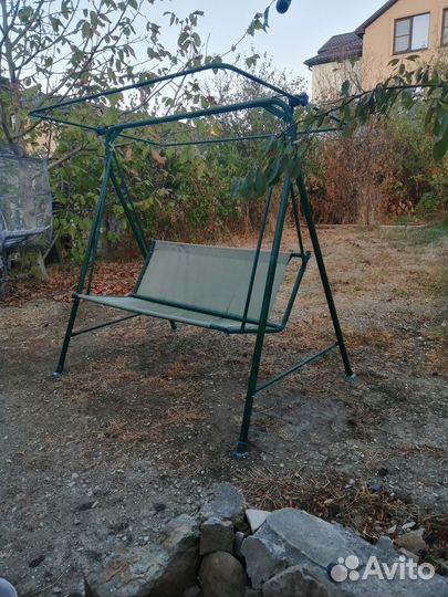 Садовые качели бу