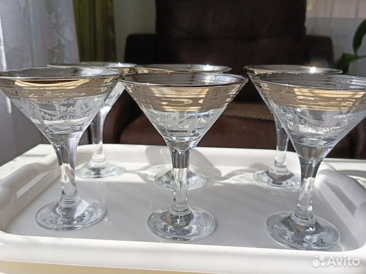 Красивые Фужеры для мартини и вина