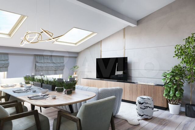 2-к. квартира, 66,3 м², 5/5 эт.