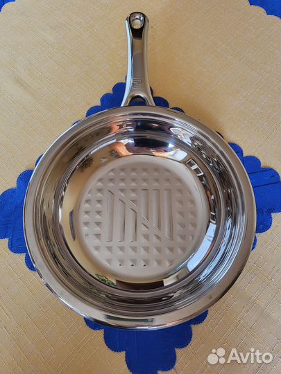 Сковорода гриль zepter 1,2 л. 20 см