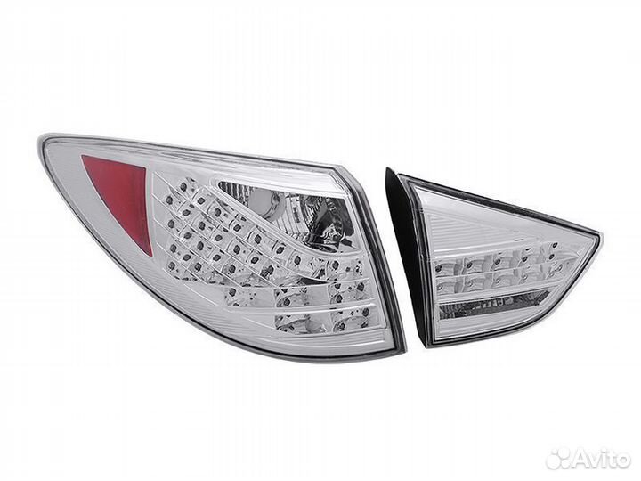 Фонари задние LED хром Hyundai ix35 / Tucson