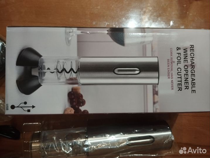 Электрический штопор новый