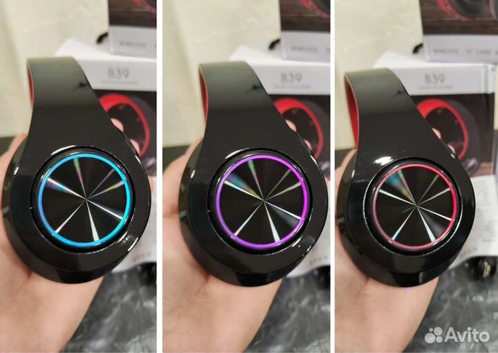 Наушники детские Новые беспроводные с подсветкой