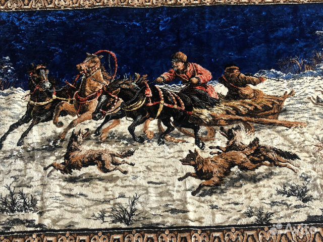 Плюшевый ковер СССР