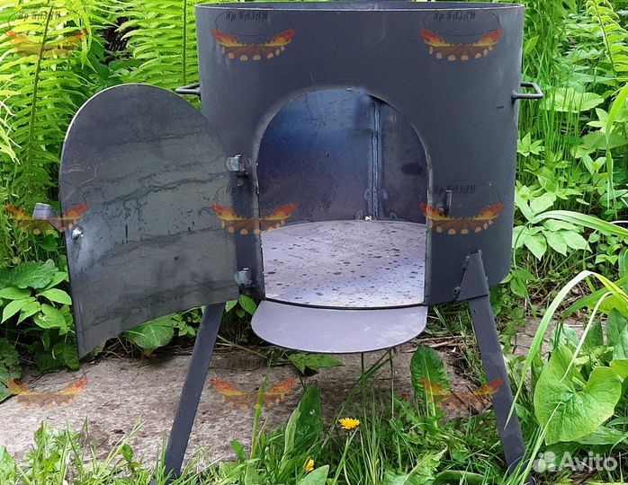 Печь РФ печка очаг учаг 6-22л разборная под казан