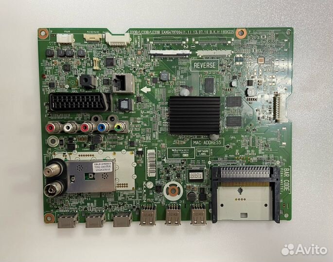 Телевизор LG 32LN570V в разборе