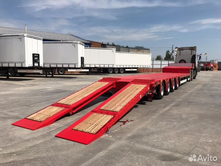 Полуприцеп трал (тяжеловоз) Kassbohrer LB4E, 2023