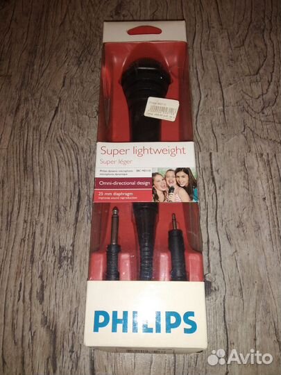 Микрофон для караоке Philips SBC MD110
