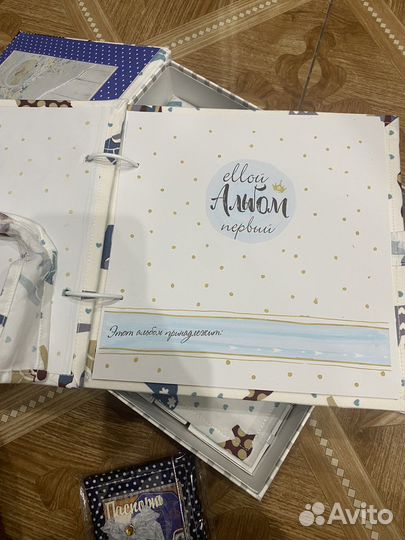 Фото альбом для новороженных (ручная работа )