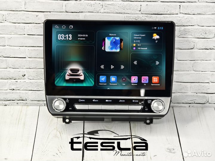 Магнитола LADA Granta тесла AMG android 12+