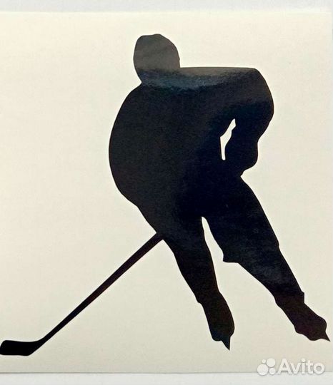Наклейка хоккеиста игрока (разные)