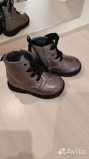 Ботинки р.22 для девочки