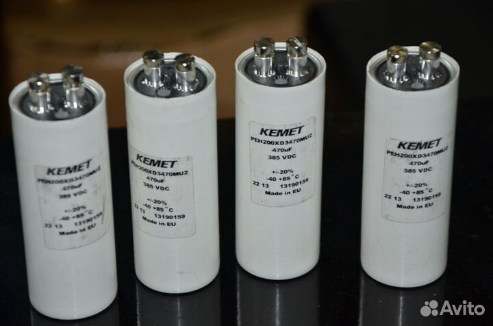 Конденсаторы Kemet 385V 470Mf Hi-End