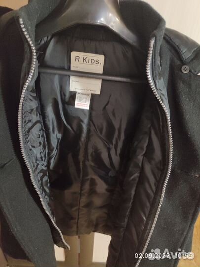 Пальто детское для мальчика (осень-зима)