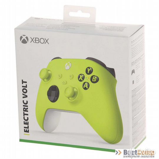 Геймпад Microsoft Xbox Wireless Controller Electric Volt (QAU-00022)