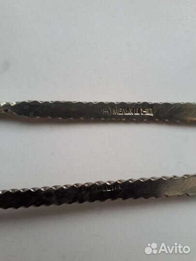 Ложки за 2шт для соуса,варенья клеймо мельхиор