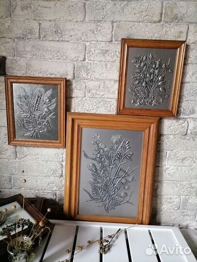 Декоративные тарелки, панно, подсвечник Германия