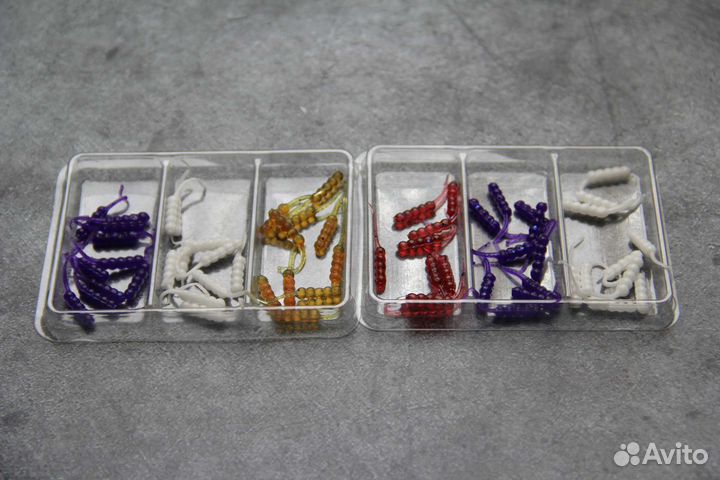 Силиконовые приманки для мормышинга