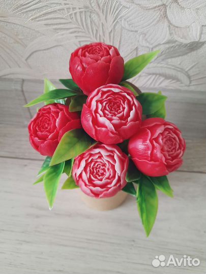 Мыльный букет