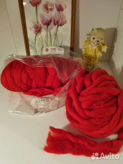 Пряжа для вязания мериносовая шерсть