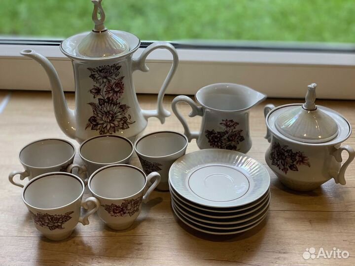 Кофейный сервиз СССР Барановка