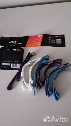 Съемный ремешок силиконовый для фитнес-браслета