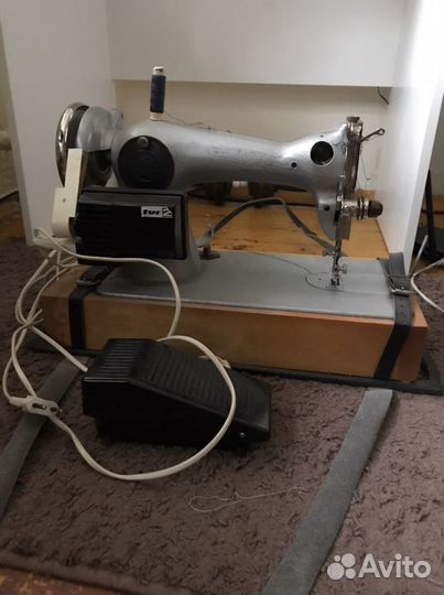 Приводная швейная машина Fur 2 с педалью и чехлом