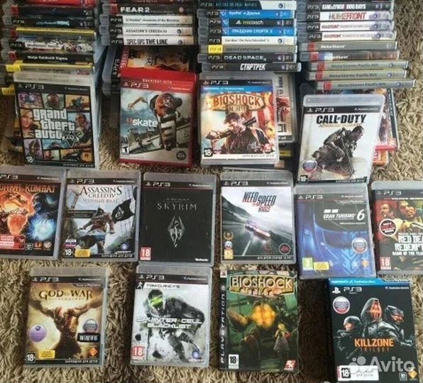 Диски на sony playstation 3 (PS3)