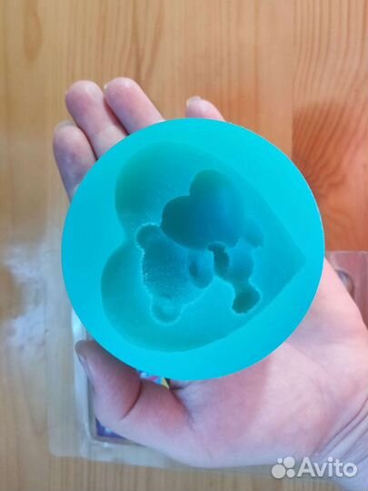 Форма силиконовая мишка тедди