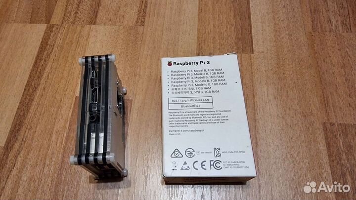 Мини пк Raspberry pi 3 b