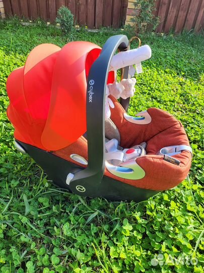 Автолюлька cybex aton q для двойни / близнецов