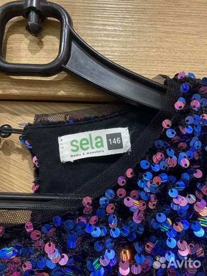 Платье для девочки праздничное 146