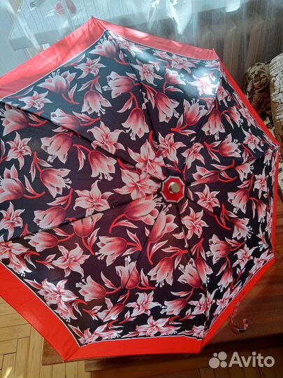 Зонт женский автомат 3 слона новый ретро