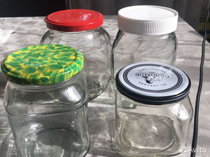 Банки с закручивающейся крышкой