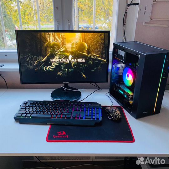Новый игровой пк intel 16 ядер/RX570 8gb/16gb