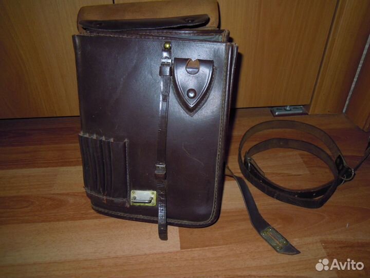 Планшет командирский, кожанный, 1940-е