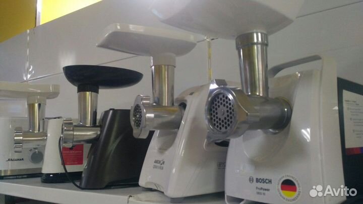 Мясорубки электрические новые