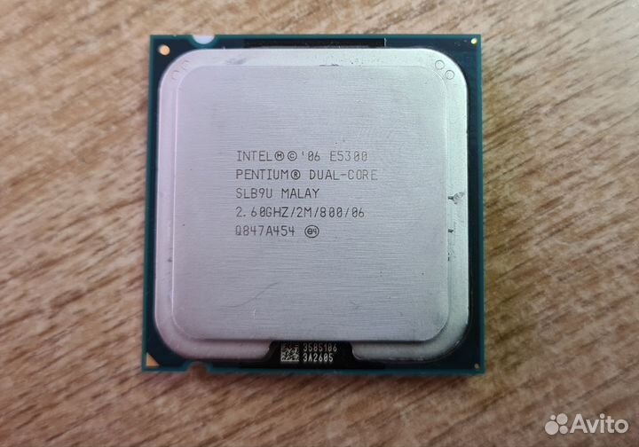 Процессор Intel Pentium Dual-Core E5300