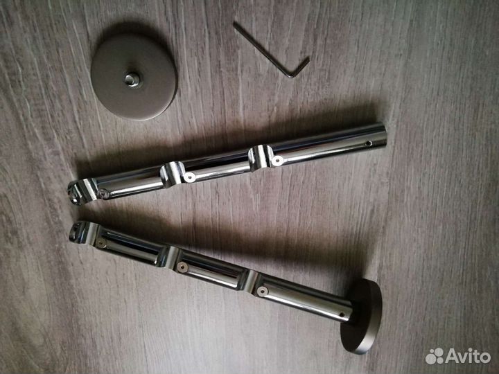 Держатели для 3х рядного карниза