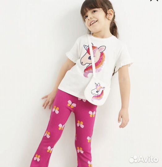 Футболка для девочки с сумочкой ca 110 оригинал