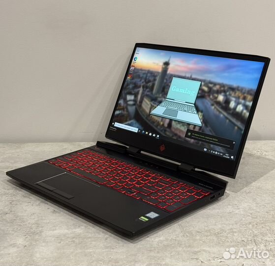 Игровой ноутбук HP omen RTX 2060 / 144hz