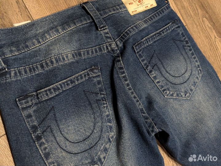 Джинсы true religion синие