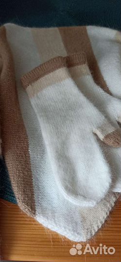 Варежки косынка