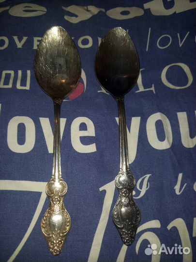 Ложки, вилки СССР, нержавейка, мельхиор, литые