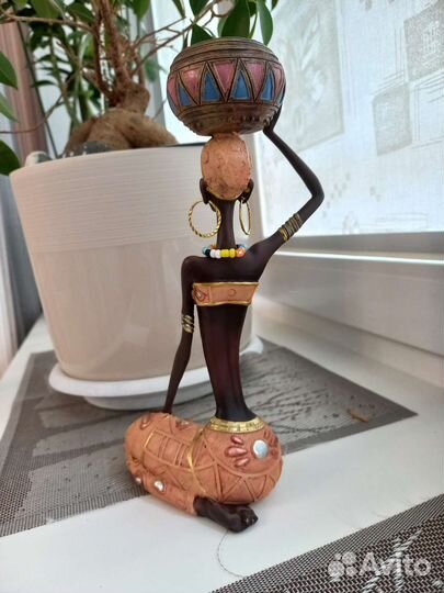 Статуэтка свеча ''Африка'' (новая)