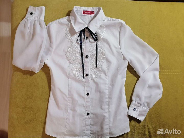Блузка белая, р. 140