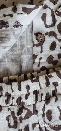 Костюм для девочки летний из муслина