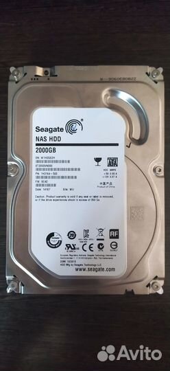 Жесткий диск Seagate NAS 2TB
