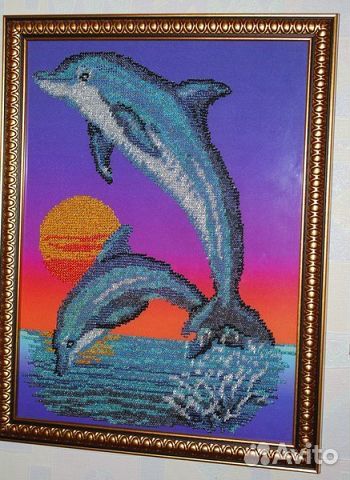 Картины бисером