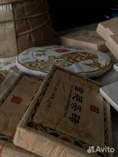 Мощный чай,пуэр, китайский энергетик